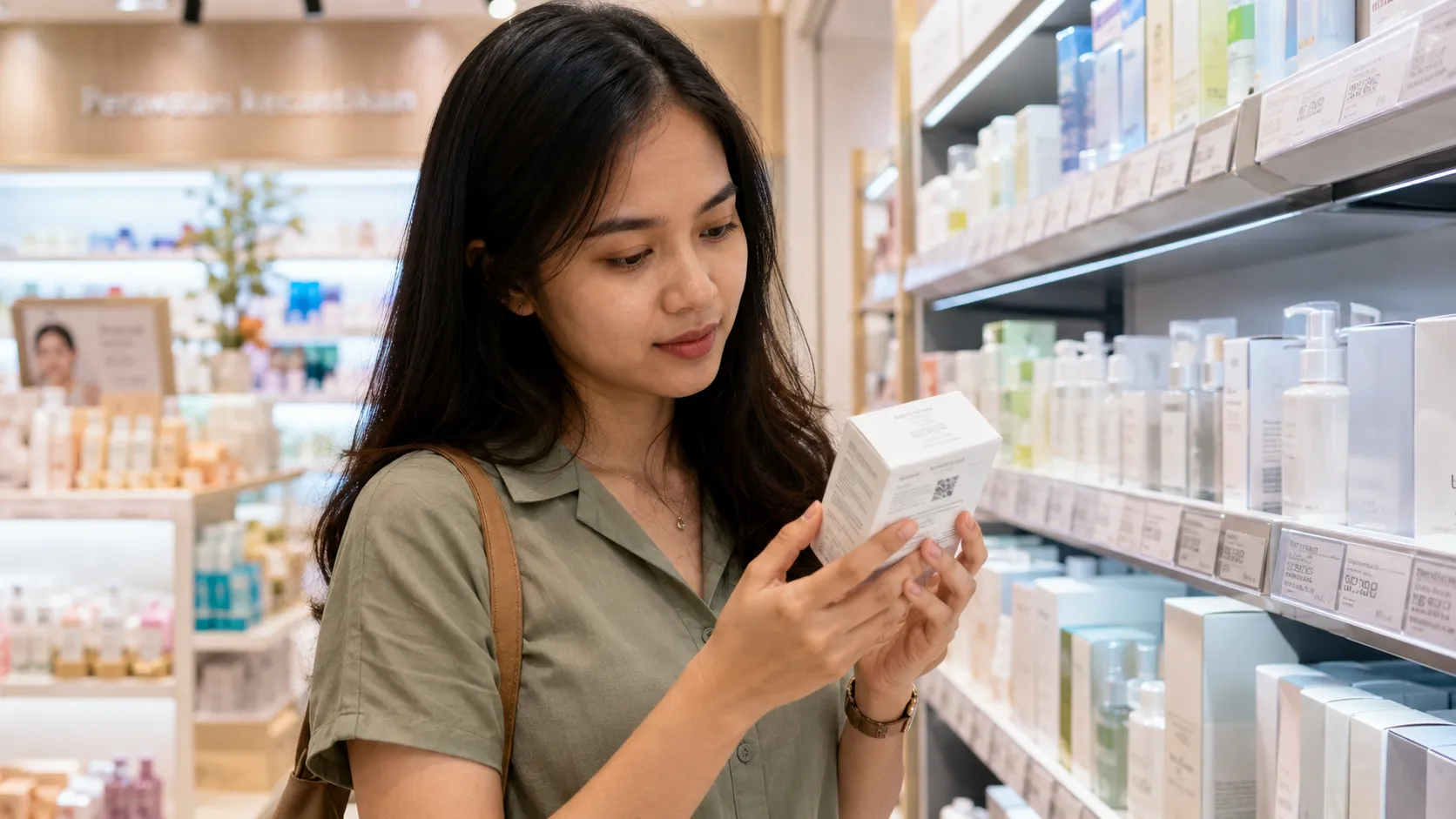 Cara cek BPOM produk kosmetik menggunakan fitur scan aplikasi Shieldtag