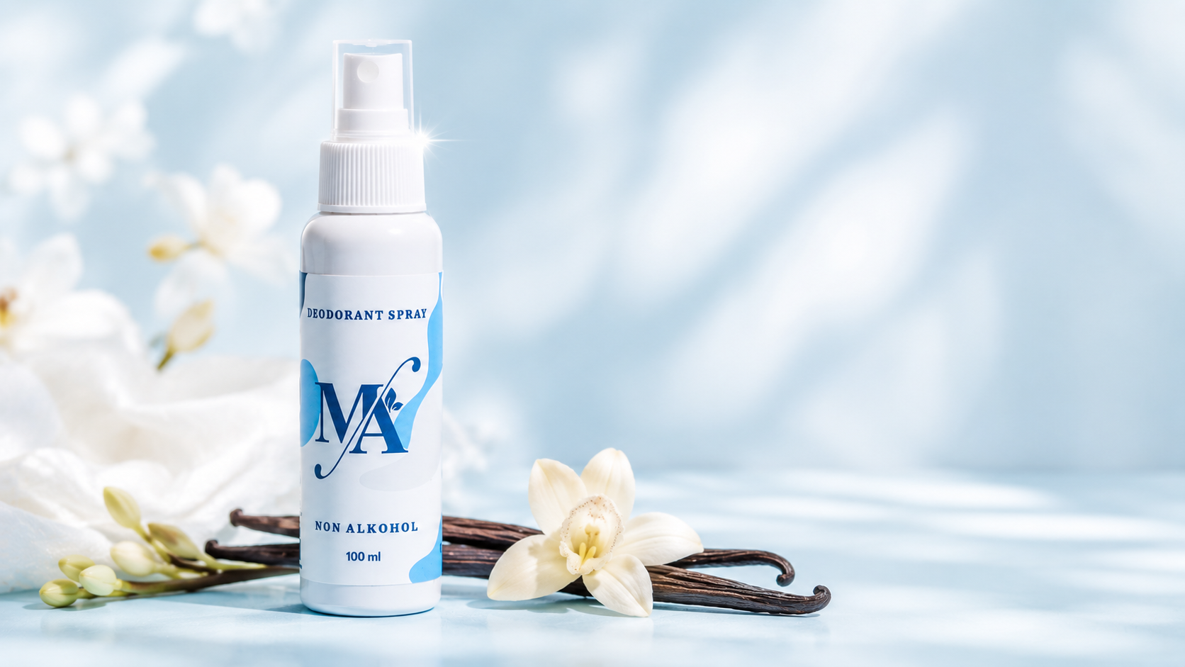 Madeo Deodorant Spray aroma vanilla lembut