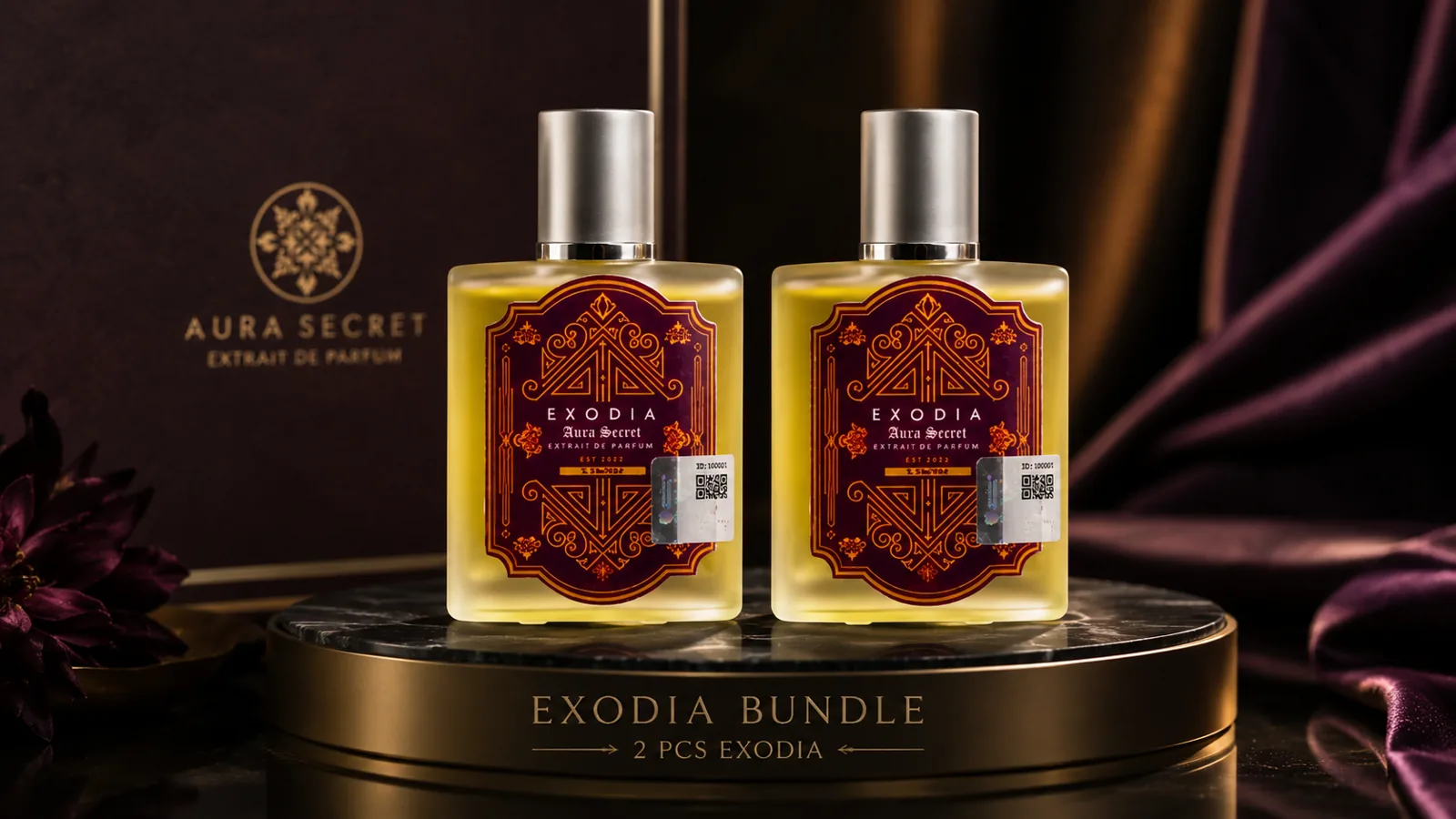 Bundle Parfum Aura Secret Exodia extrait de parfum