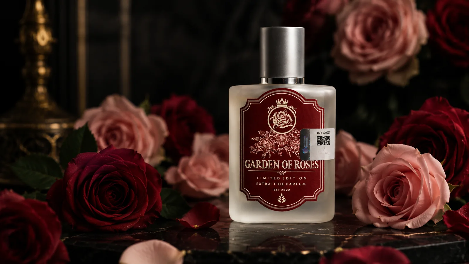 Parfum Aura Secret Garden of Roses extrait de parfum