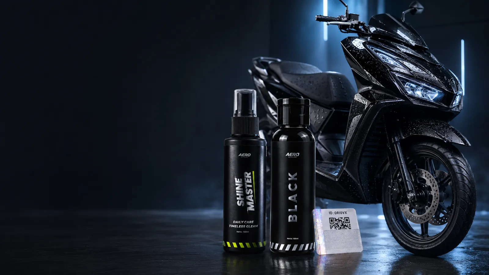 Aero Shine Master pengkilap bodi kendaraan dengan UV Guard dan Premium Silicone
